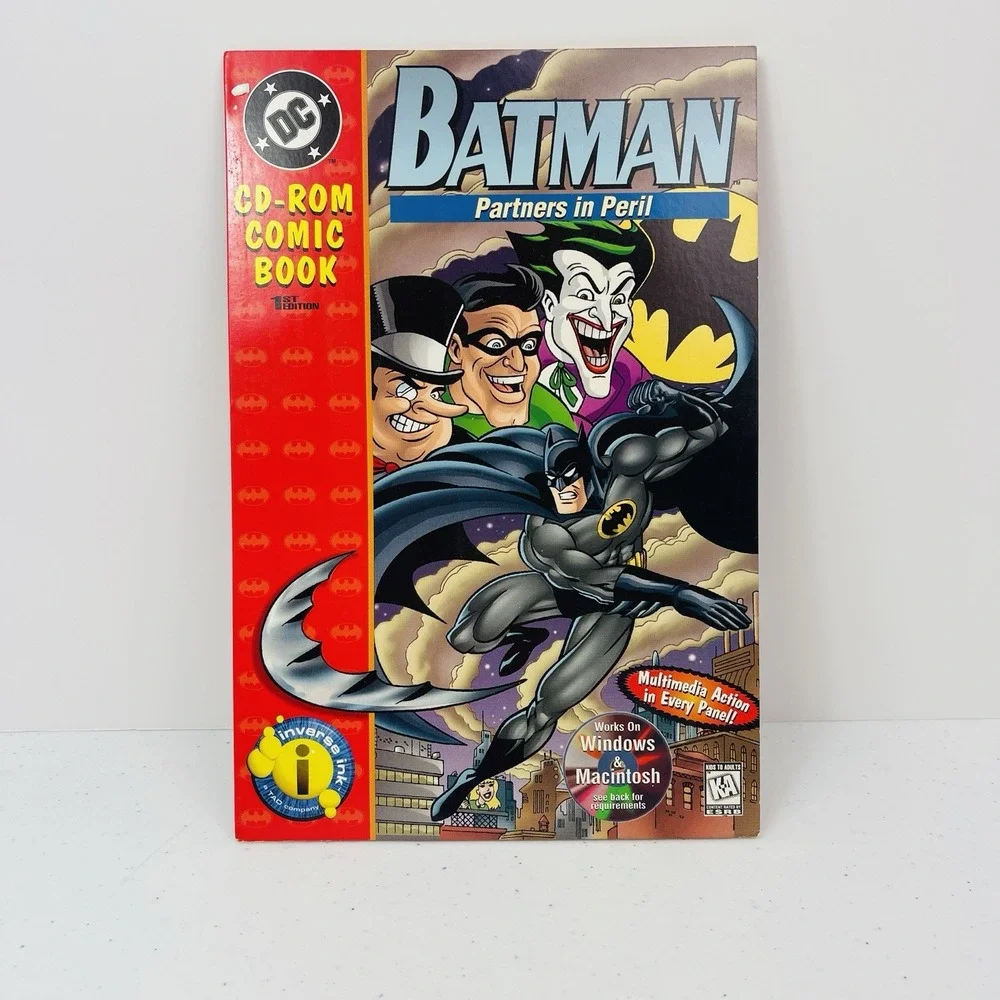 Batman Partners In Peril Comic Book PC Cd Rom